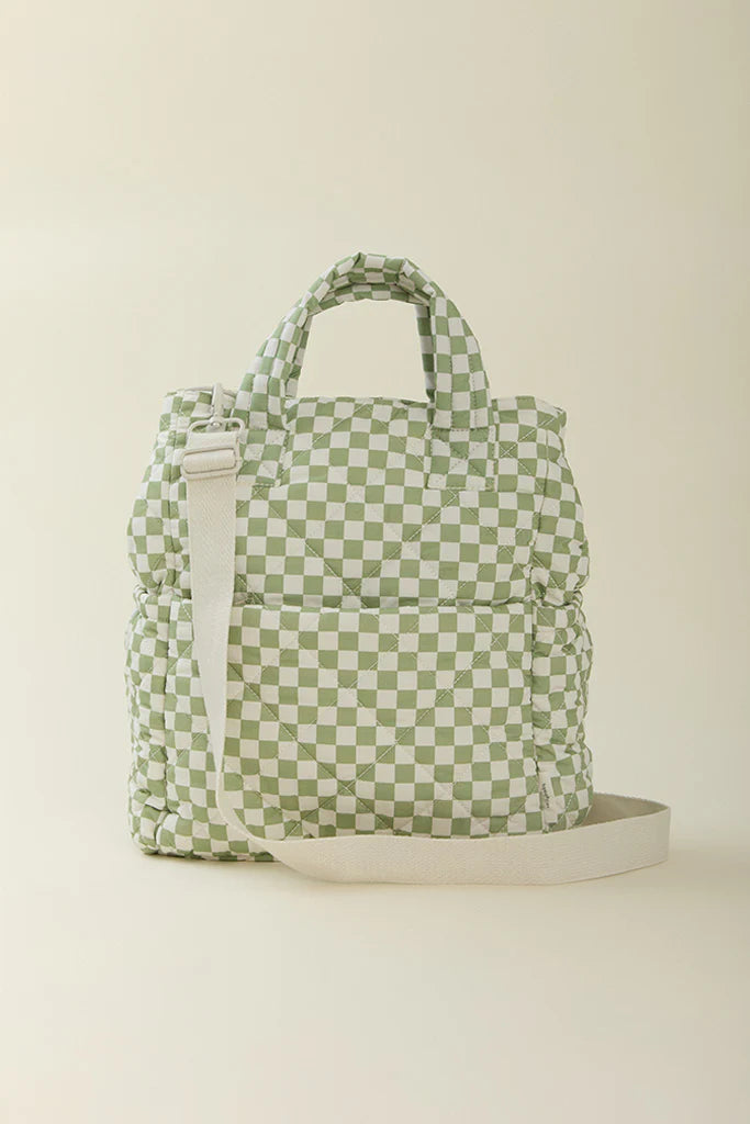 Fabric Handles & Adjustable Detachable Strap, Daily Parent Tote