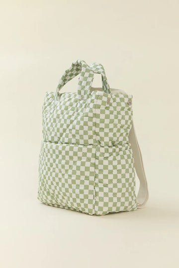 Fabric Handles & Adjustable Detachable Strap, Daily Parent Tote