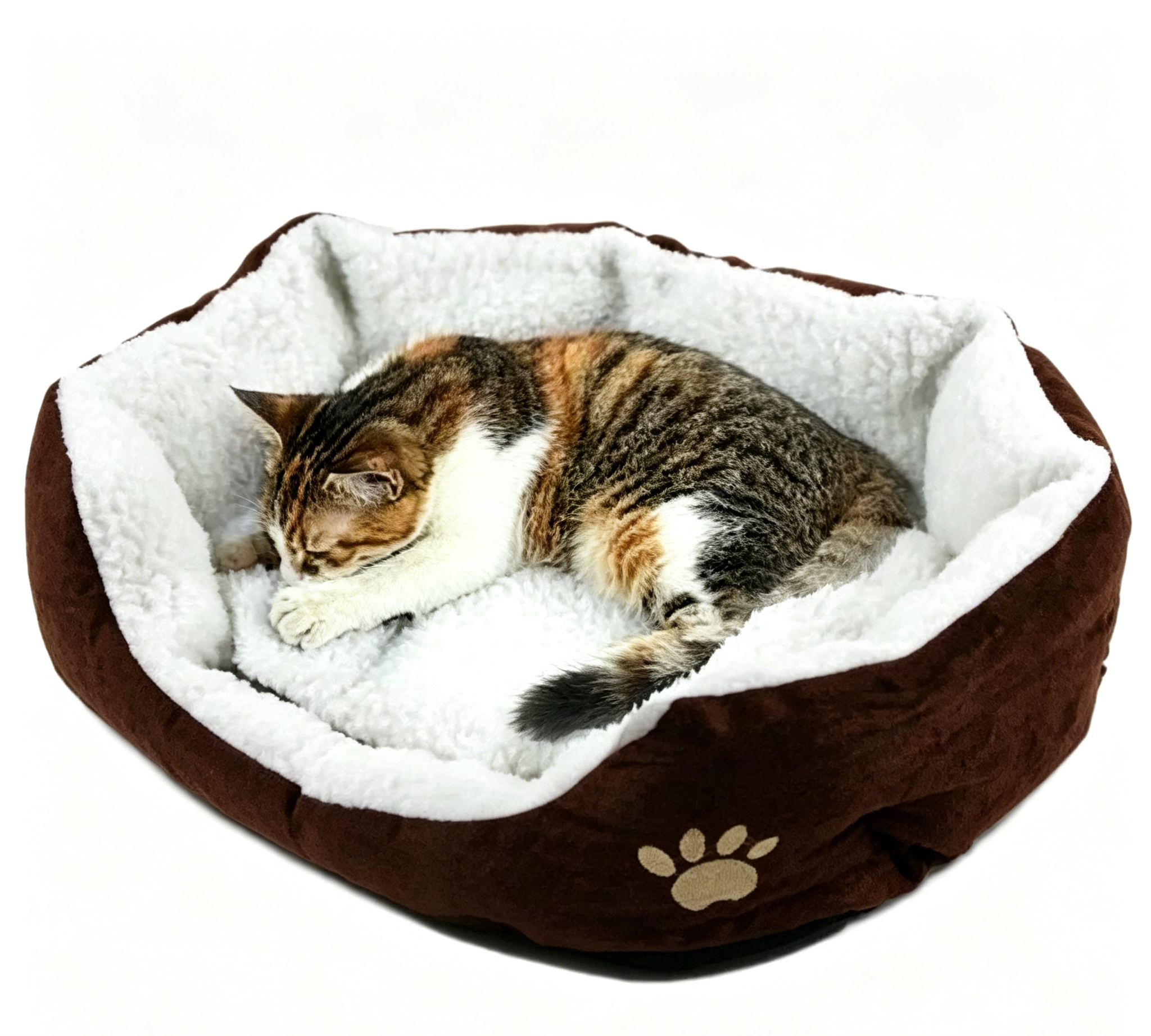 Plush Pet Bed Filled With PP Cotton